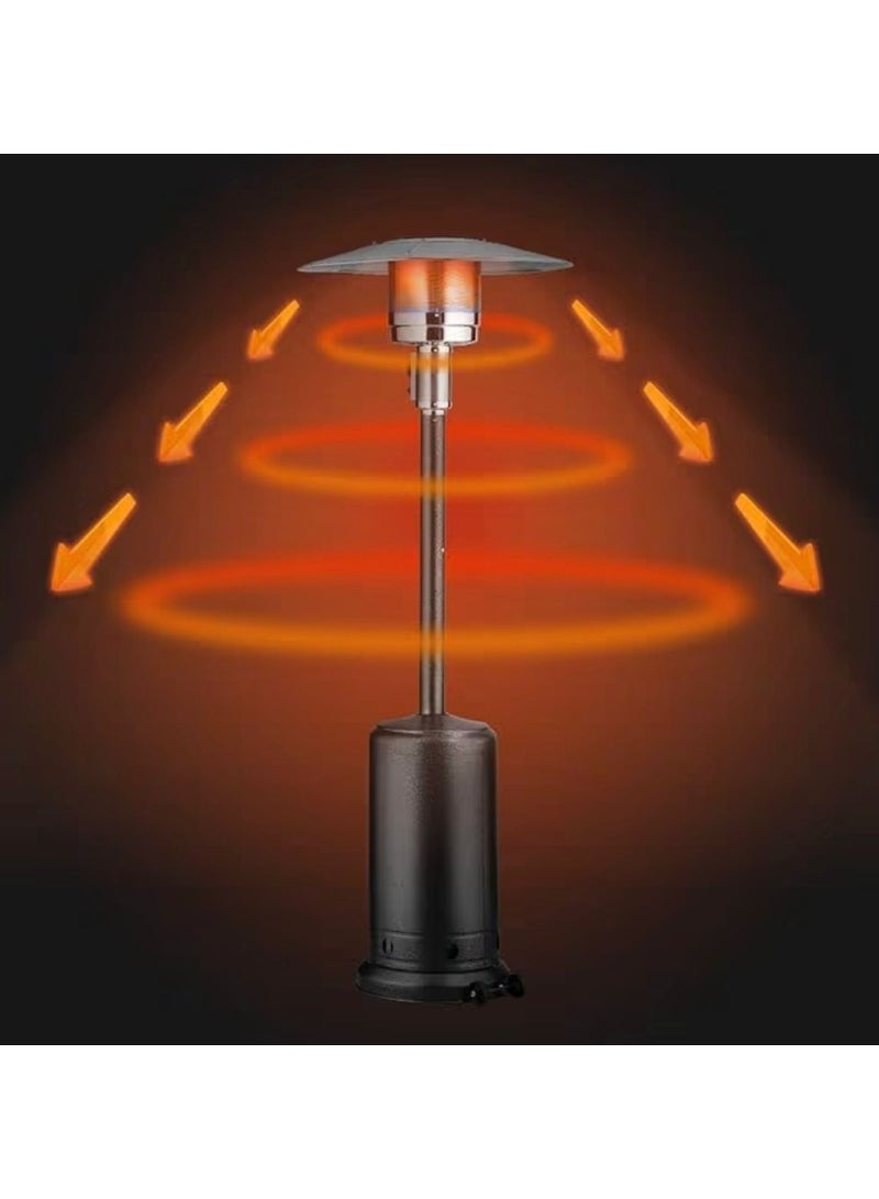 Outdoor Heater for Patio & Garden – Mushroom Design, Gas Powered - Image 4
