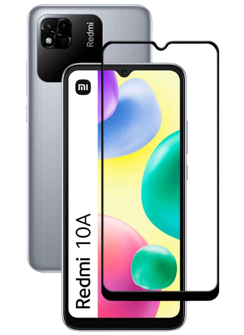 ACLIX Antistatic ESD Dustproof Premium Quality High Definition Tempered Glass Screen Protector Designed For Xiaomi Redmi 10A - Image 1
