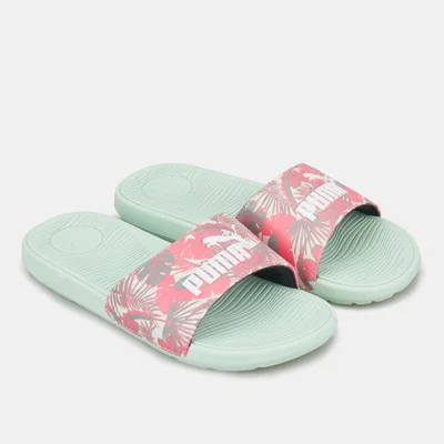 PUMA Women's Cool Cat 2.0 Flower Slides