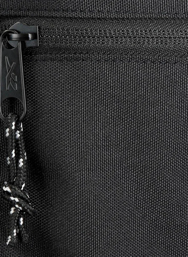 Reebok Logo Print School Backpack with Adjustable Straps and Zip Closure - 38x19x43 cm