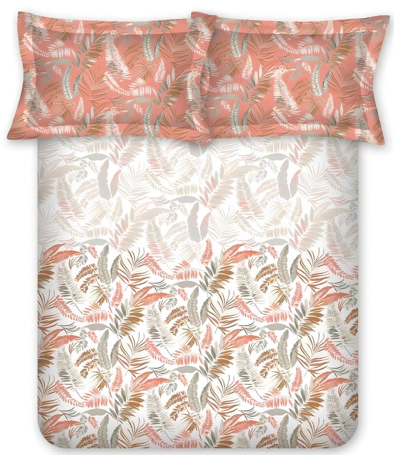Bombay Dyeing King Size Bedsheet 210 TC Cotton Premium Bedsheet & 2 Pillow Covers - Digital Print - 274 X 274 Cms - Fade Less Color - BT-SS25-06 - Image 2