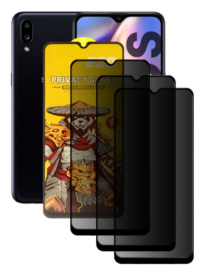 ESD 3 Pieces Tempered Dustproof Glass Screen Protector Compatible For Samsung Galaxy A10s - Image 1