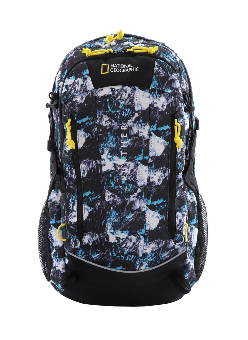 NATIONAL GEOGRAPHIC National Geographic DESTINATION Backpack Mountain Mint, Durable Water Resistant Polyester Secure RFID Pocket Lightweight Bag With Raincover For Men Women Trekking Hiking Camping Outdoor Travel  - Image 1