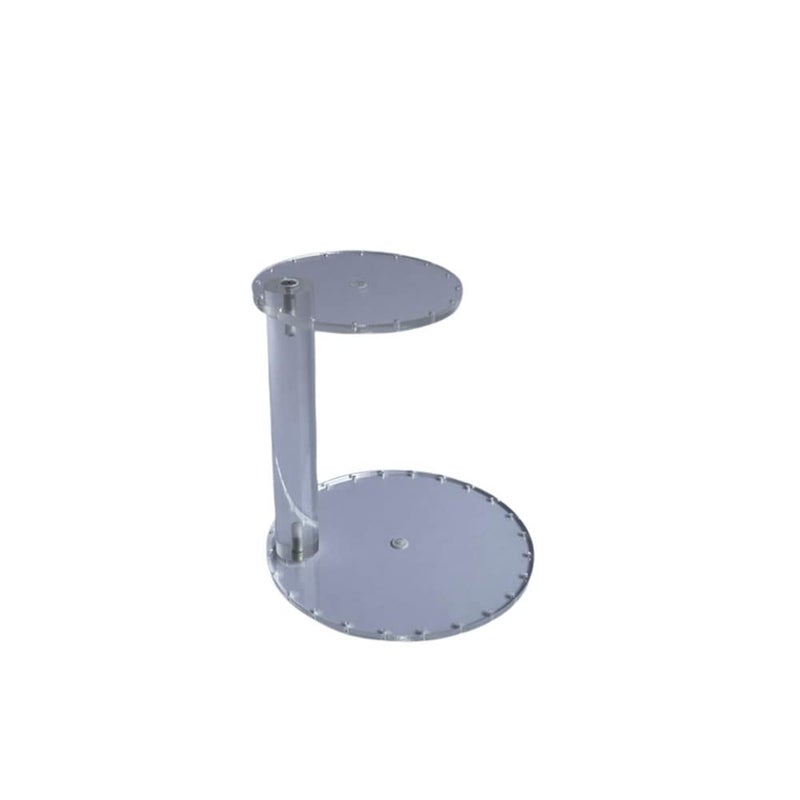 OM KRAFT OM KRAFT Acrylic Cute Little 2 Tier Cake SpacerStand for Your Tall and Small Cakes  - Image 1