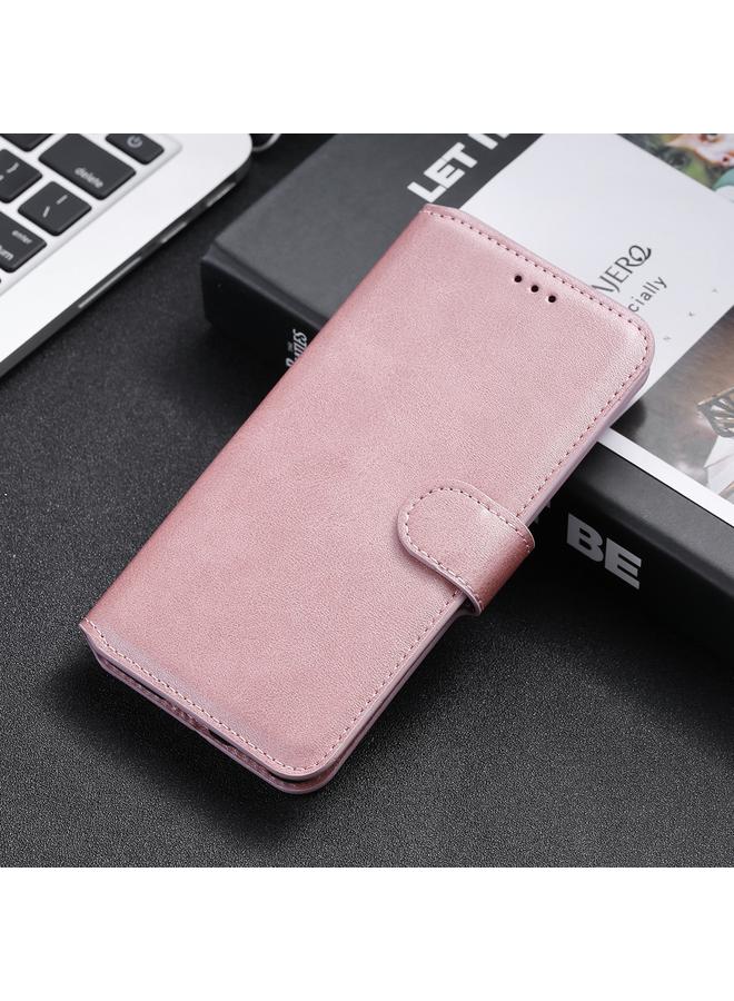 The Bros Case For Xiaomi Poco X4 Pro 5G Classic Calf Texture PU + TPU Horizontal Flip Leather Case
