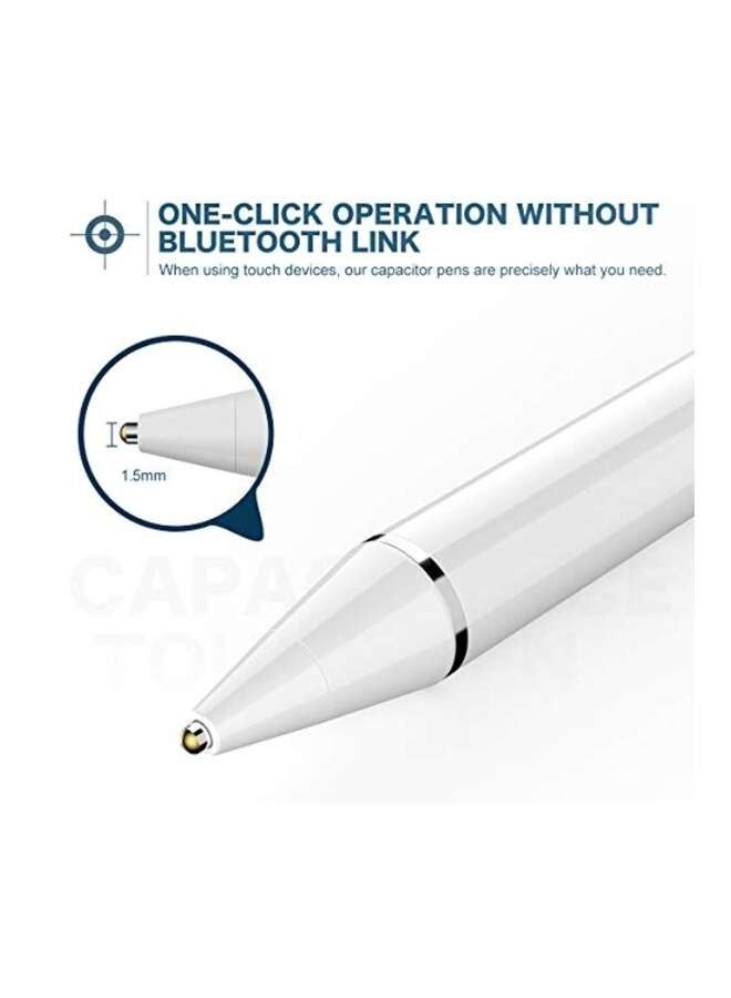 shAyzee Portable High Precision Ultra Fine Stylus Pen White - Image 3