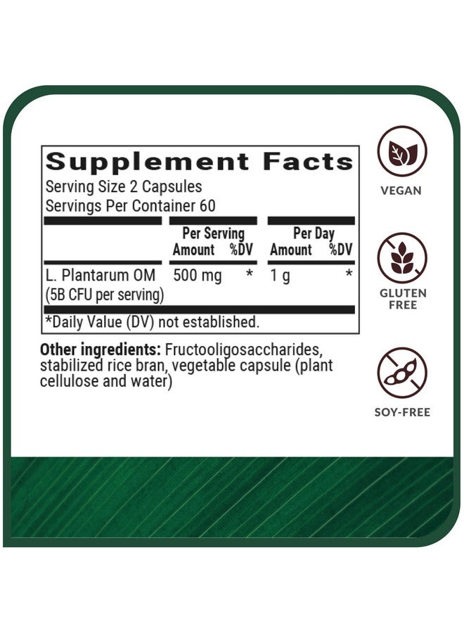 BIOptimizers Probiotic Breakthrough, Proteolytic Prebiotics & Probiotics Supplement - Lactobacillus Plantarum OM for Immune, Bloating & Gut Relief Support, 120 Vegan Capsules - Image 4