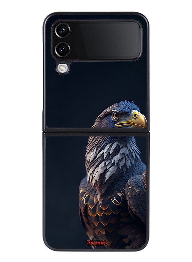 Tolwak Samsung Galaxy Z Flip 4 Protective Case Cover Eagle Hd - Image 1