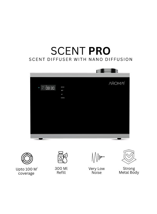 AROMA 24/7 Scent Diffuser for Home and Office – Waterless Nano Diffusion Technology, Luxury Aroma Machine with Wide Coverage & Long-Lasting Scent, Quiet & Easy to Refill - Image 2