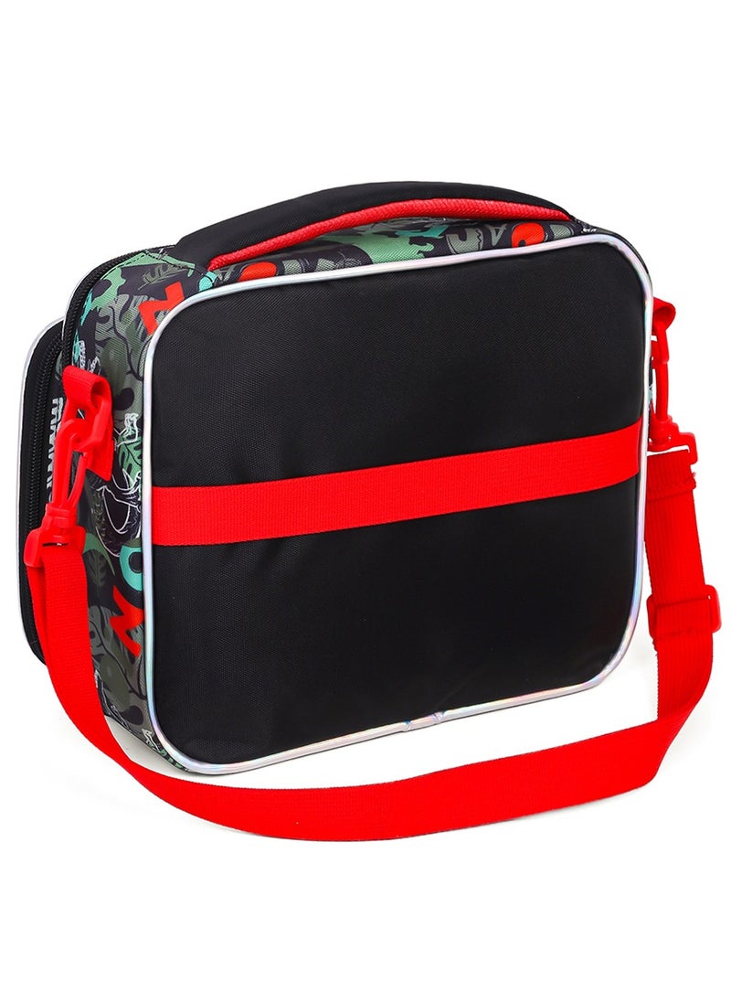 Eazy Kids - Eazy Kids Bottle/Lunch Bag  Dinosaur - Green - Image 1