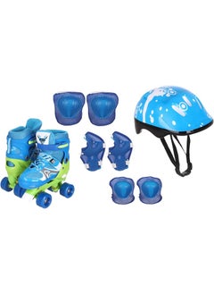 Rustomart Roller Skates Set with Helmet for children Blue - pzsku/Z417E0104D44CDCB1E8D0Z/45/_/1701874631/69d60733-8f24-4ceb-8bf5-b206874fa72b