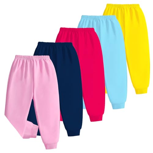 Kuchipoo Regular Fit Baby Girls Pyjamas - Pack of 5 (Multicolor, 18-24 Months, PAJ-165) - Image 2