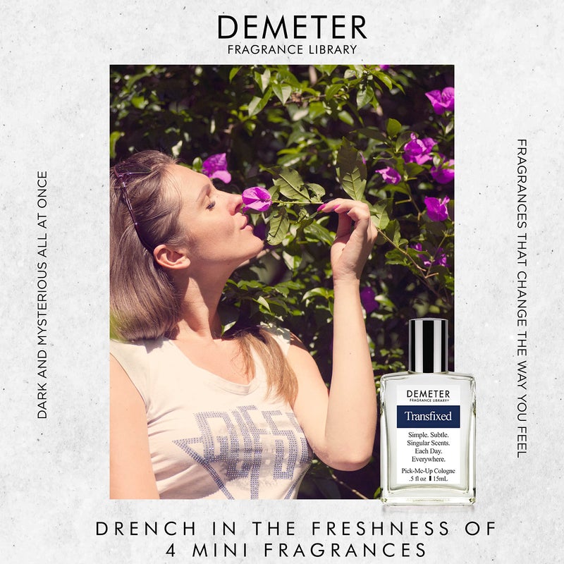 DEMETER Fragrance's Dark Flowers Humongous Miniature Set of 4 - Witching Hour - Dark Roses - Vampire Blooms - Transfixed - Perfume Sampler Set for Women - Image 3