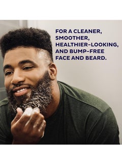 scotch porter Scotch Porter Exfoliating Beard Wash & Face Cleanser for Men, Travel Friendly | Formulated with Non-Toxic Ingredients, Free of Parabens, Sulfates & Silicones | Vegan | 2.17 oz Bottle  - Image 3