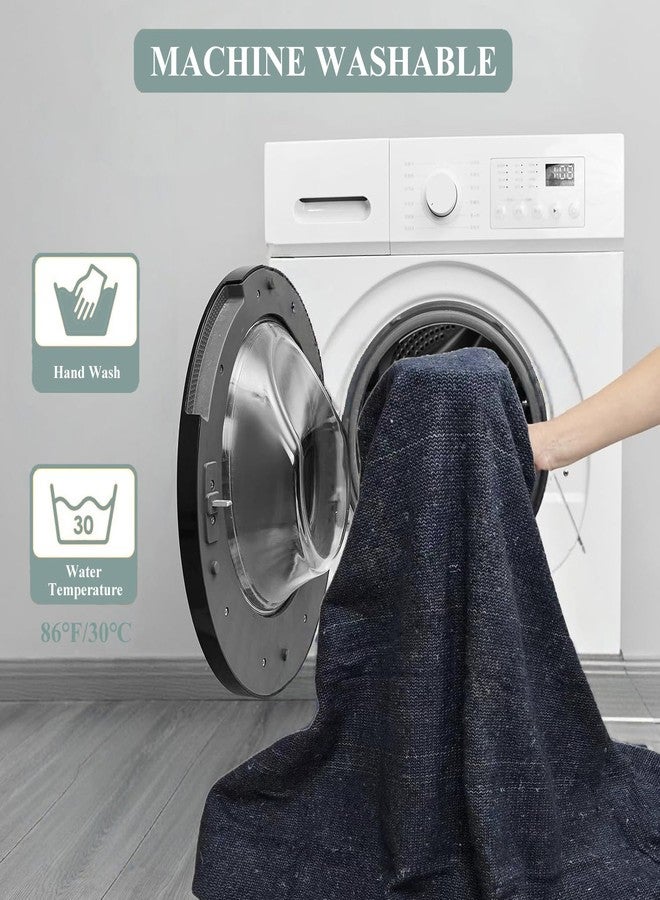 Shinok Textile Moving Blankets 54 x 72in Lightweight Packing Blankets for Furniture Moving Wrapping 6 Pack Furniture Pads for Moving Quilted Mover - Image 4