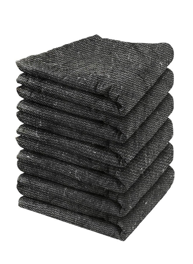 Shinok Textile Moving Blankets 54 x 72in Lightweight Packing Blankets for Furniture Moving Wrapping 6 Pack Furniture Pads for Moving Quilted Mover - Image 1
