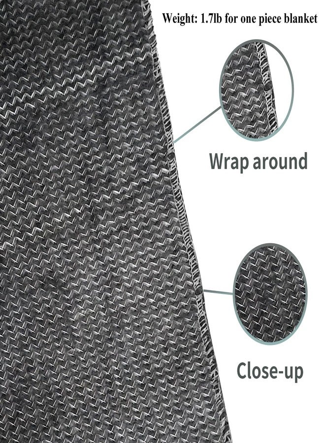 Shinok Textile Moving Blankets 54 x 72in Lightweight Packing Blankets for Furniture Moving Wrapping 6 Pack Furniture Pads for Moving Quilted Mover - Image 3