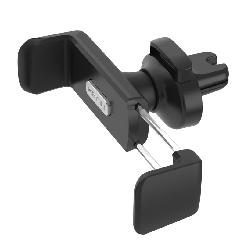 Kenu Airframe Ultra with InstaGrip tech Universal Smartphone Car Vent Mount Holder for All iPhone Android Pixel Samsung LG Huawei Xiaomi Oppo OnePlus Black Large to XL Phones - Image 2