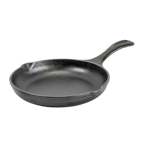 Lodge 8" Cast Iron Skillet - Chef Collection - Perfect Sear - Ergonomic Handles - Superior Heat Retention - Cast Iron Cookware & Skillet - Image 1