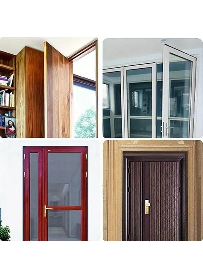 Aluminum Pneumatic Door Closer Adjustable Speed Hold Open Polished Metal Finish Variant1 - Image 3