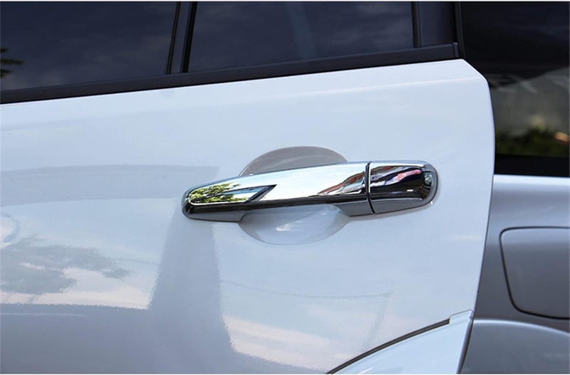 ADWAIT Car Handle Latch Cover Scratch Guard Chrome Finish Front & Rear Both Side Door Handle for Maruti Suzuki Grand Vitara - Image 4