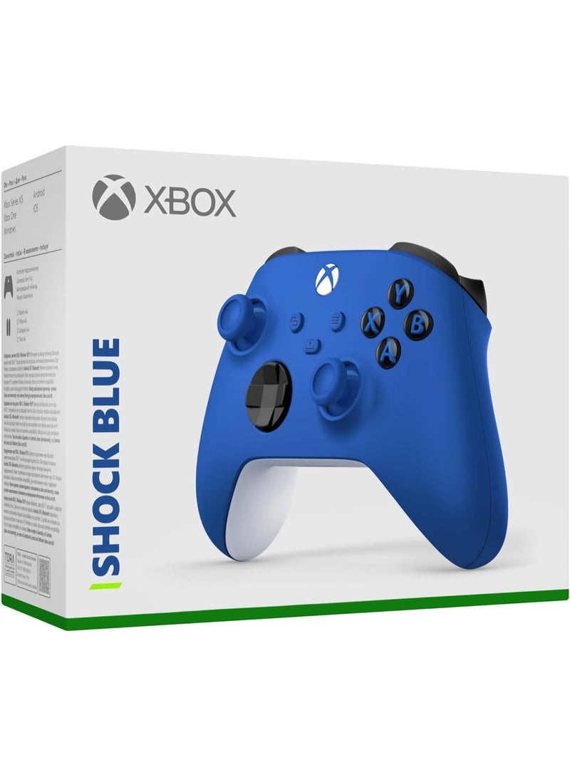 مايكروسوفت وحدة تحكم لاسلكية Microsoft Xbox لأجهزة Xbox Series X/S وXbox One وWindows 10/11 وAndroid وiOS، باللون الأزرق - جديدة وأصلية - Image 2