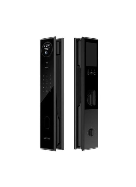 Lenovo Smart Door Lock A6f Black, 3D Face Recognition, Fingerprint, Video Surveillance
