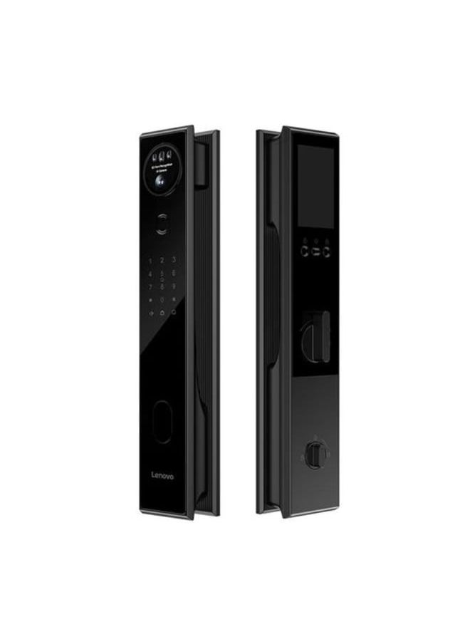 Lenovo Smart Door Lock A6f Black, 3D Face Recognition, Fingerprint, Video Surveillance