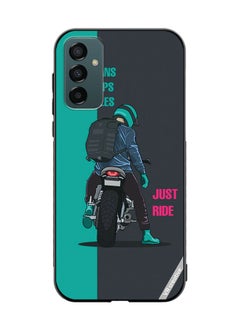 VR CREATIVE Protective Case Cover For Samsung Galaxy F13/M13 Just Ride Design Multicolour  - Image 1