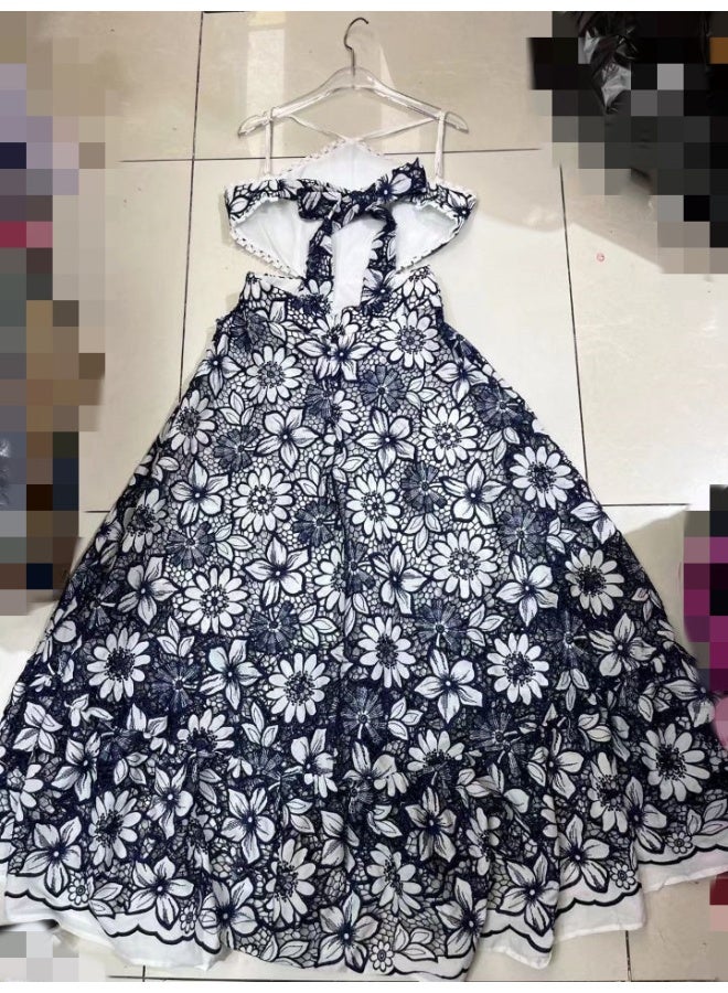Madam Uniq Floral Cutout Midi Dress - Image 5