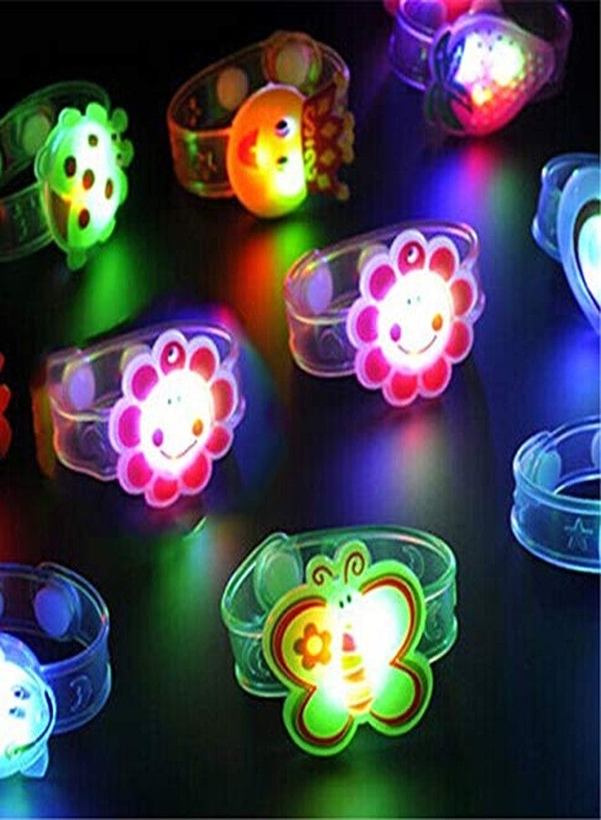 brown leaf® Led Light Mix Design Band Kids Favourite Bracelet Birthday Gift Rakhi (Set Of 12, Without Bag) - Image 3