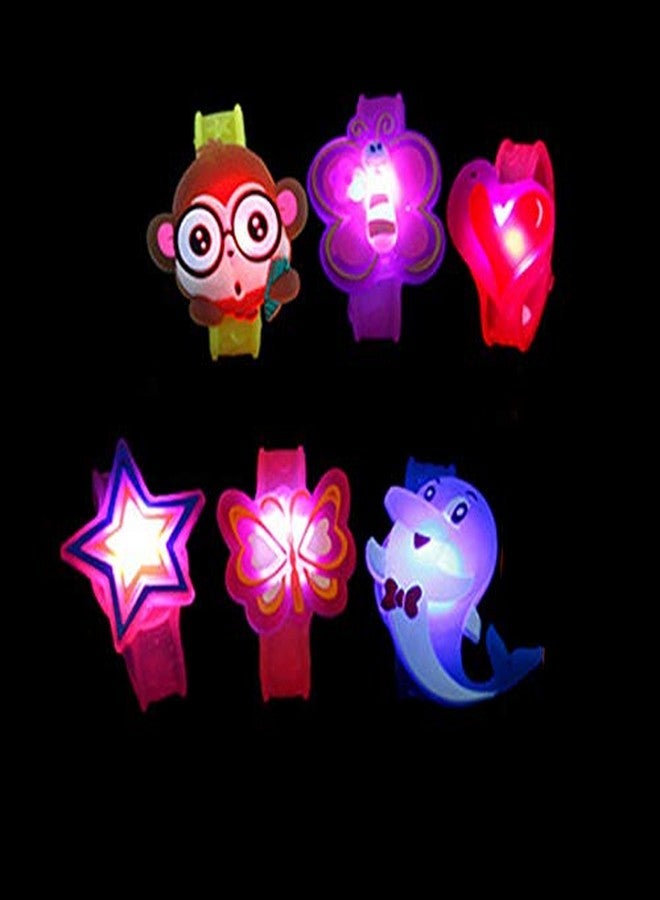 brown leaf® Led Light Mix Design Band Kids Favourite Bracelet Birthday Gift Rakhi (Set Of 12, Without Bag) - Image 1