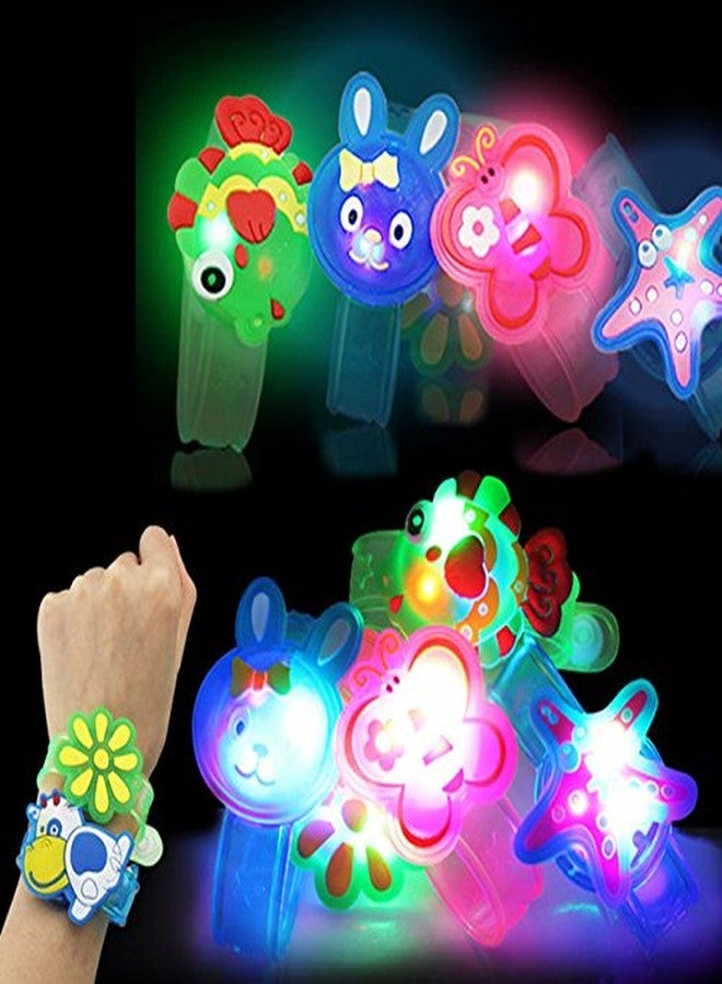 brown leaf® Led Light Mix Design Band Kids Favourite Bracelet Birthday Gift Rakhi (Set Of 12, Without Bag) - Image 2