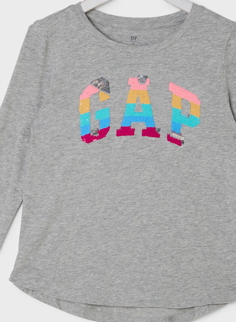 GAP T - Shirt Gap Logo Gray