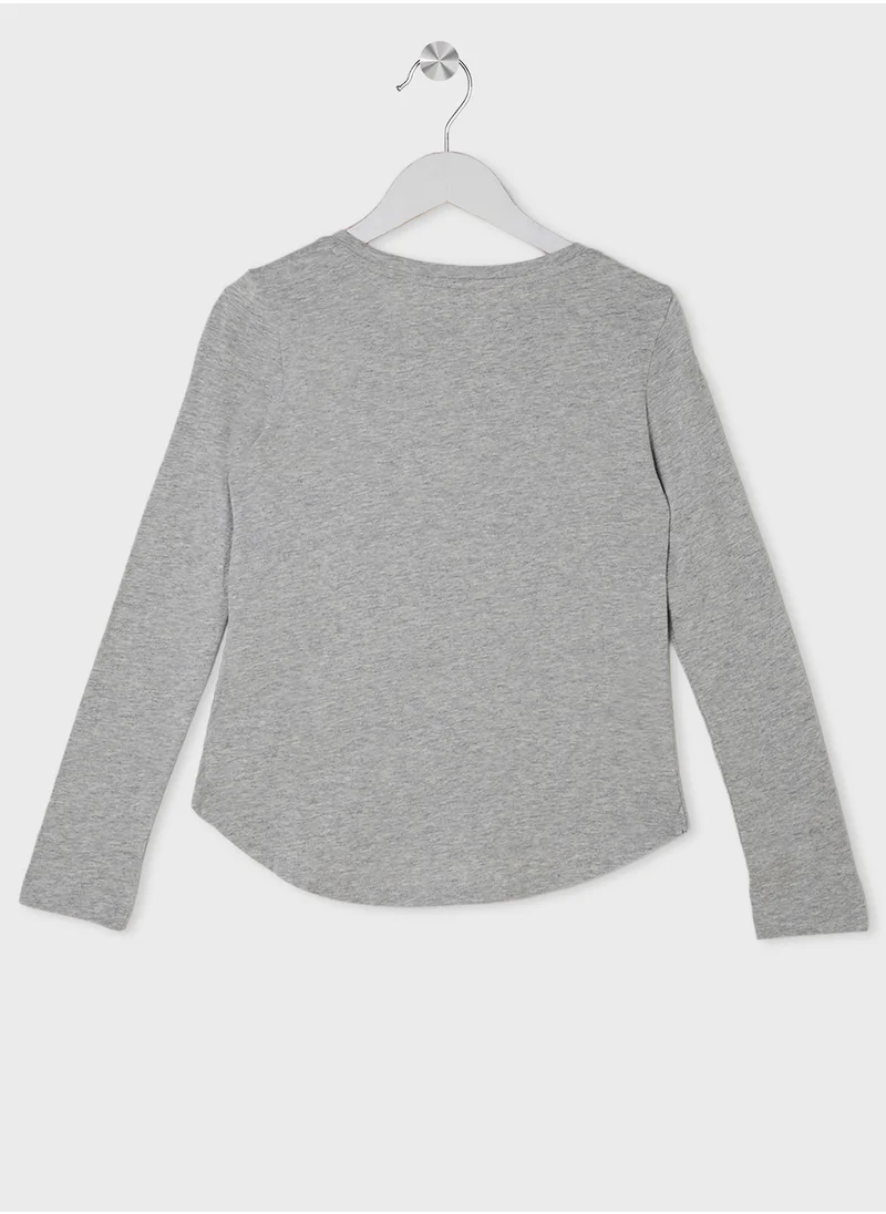 GAP T - Shirt Gap Logo Gray