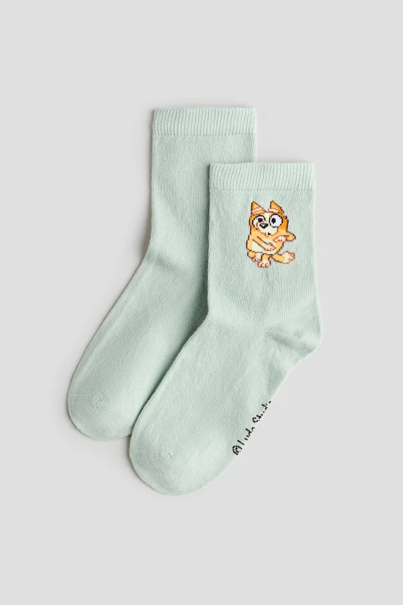 H&M 5-pack patterned socks