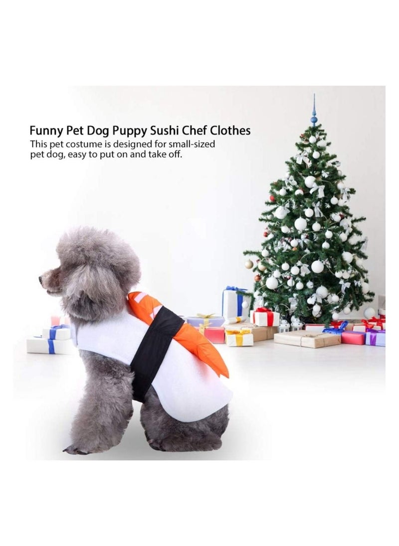 KASTWAVE - Sushi Design Dog Costume Pet, Cosplay Dress Clothes Animal Outfits Funny Dog Cat Festival Costume for Party Holiday, M - Image 1
