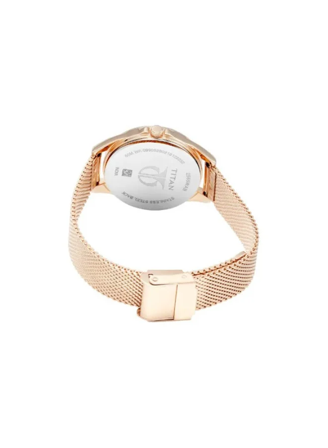 تيتان Titan Sparkle Pink Dial Analog Watch for Women