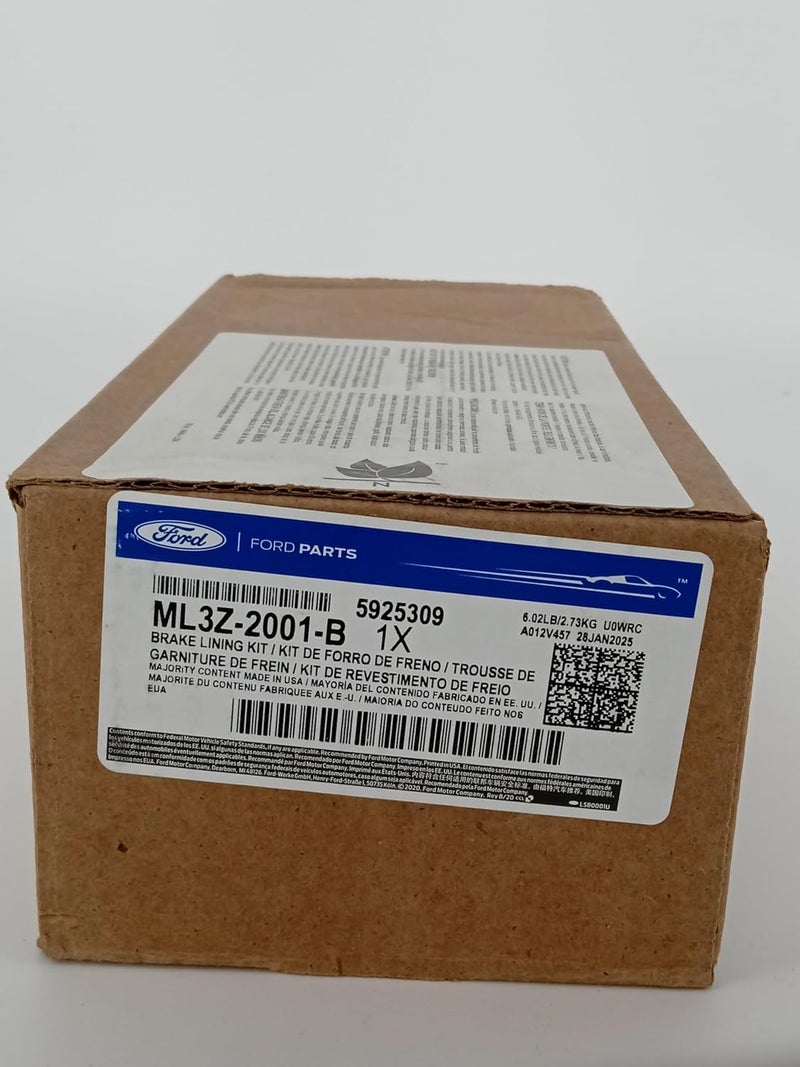 Motorcraft طقم وسادات الفرامل الأمامية الأصلية لفورد F-150، إكسبيديشن، ولينكولن نافيجيتور - ML3Z2001B / KL3Z9D653C - Image 2
