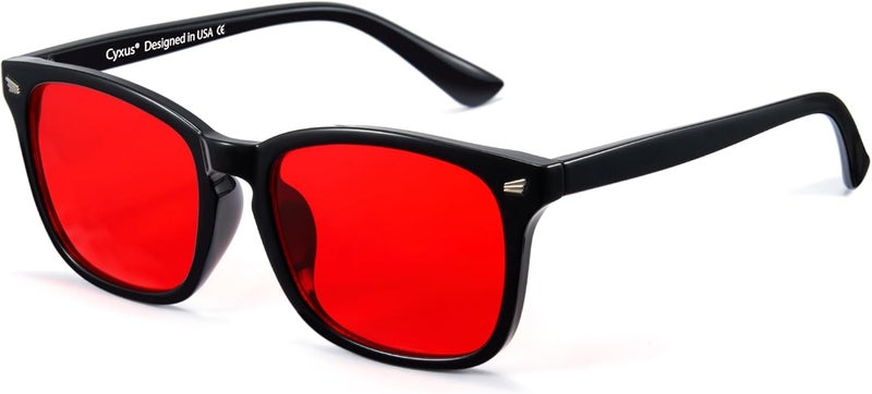 Cyxus Blue Light Glasses for Men Women Reduce Eye Strain UV Blocking for Computer Screen 8082 - Image 1