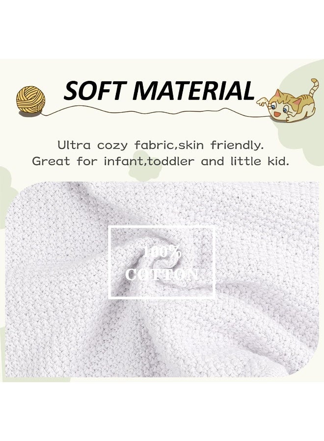 Peecabe Peecabe Toddler Boy Girl Sweater Cable Knit Baby Pullover Long Sleeve Crewneck Cotton Sweatshirt Fall Winter 6M-4T - Image 5