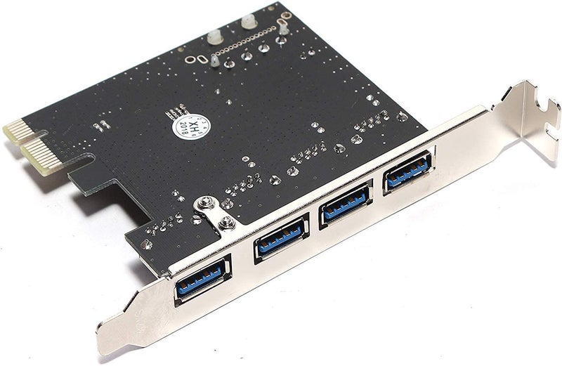 Tobo USB 3.0 Expansion 4 Ports PCIe Card USB 3.0 Express Card Desktop Compatible Windows XP/7/8/10, Superspeed 5.0Gbps Controller Card Conversion Adapter Module Board with Power Port TD-743PC-001 - Image 4