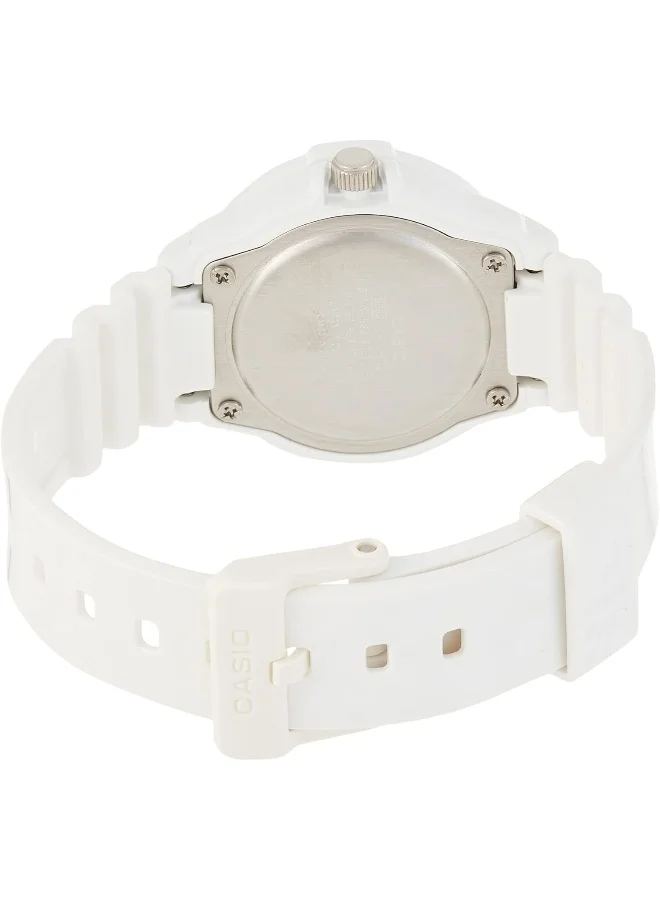 كاسيو Casio Enticer Analog White Dial Women's Watch - LRW-200H-7BVDF