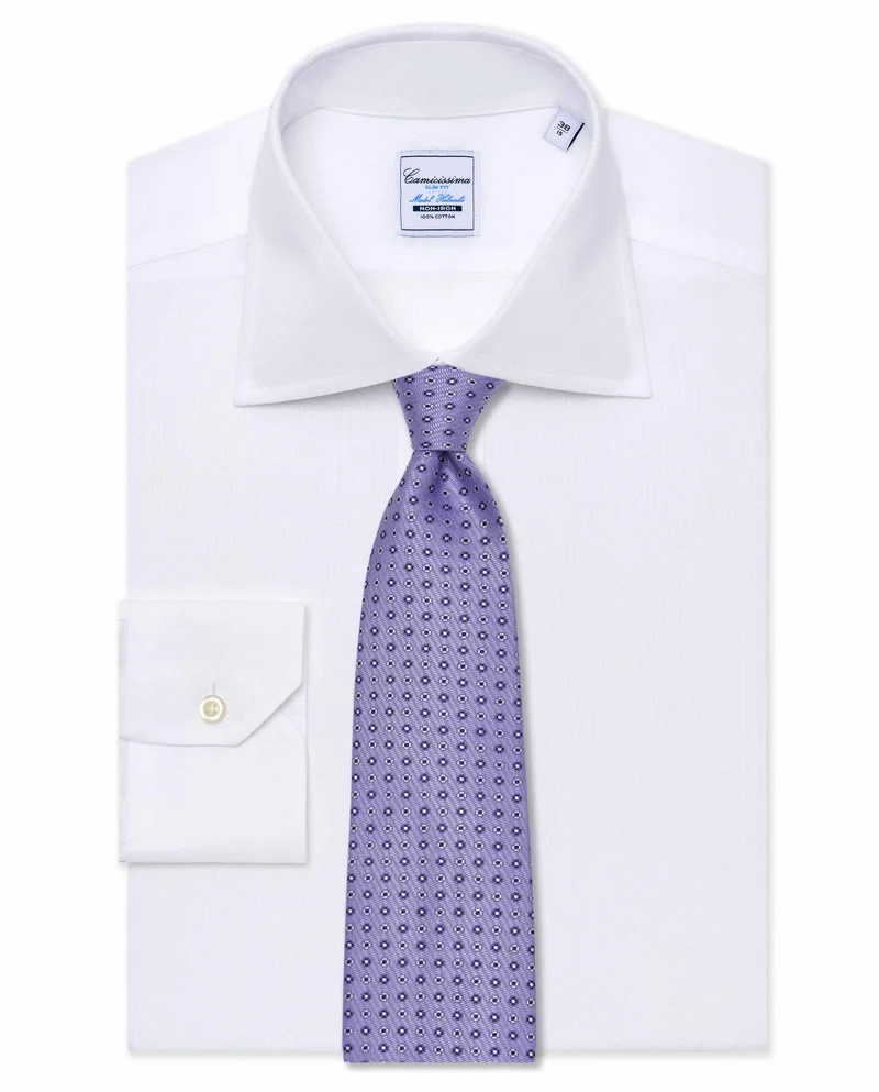 Camicissima PATTERNED JACQUARD SILK TIE