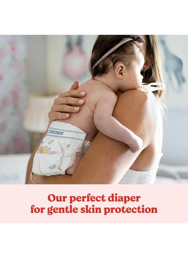 Huggies - Huggies Size 1 Diapers, Little Snugglers Newborn Diapers, Size 1 (8-14 lbs), 32 Count - Image 1