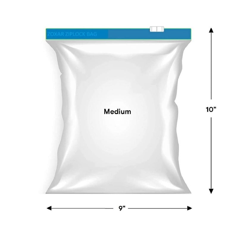 VONITY Zip lock Pouches Zip lock Bag For Storage Freezer REUSABLE Zipper Bags Ziplock Bags For Fridge Storage Zip lock bags food packing covers fridge storage bag for travelblue 10101 - Image 2