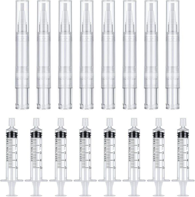 Fuyamp 16PCS Touch up Paint Pen, 5ml Paint Touch up Pen for Walls Refillable Paint Pen Touch up Paint Brushes Fillable Paint Brush Pens Tool for Drywall Wall Cabinets Furniture Wood Furniture - Image 1
