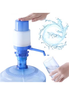 Hand Pump For 5 Gallon Water Bottles, Portable Manual Drinking Water Dispenser In Blue With Protective Nozzle Cover, Compatible With Most 2-6 Gallon Water Coolers - pzsku/Z417FD8B61B682992C764Z/45/_/1730239326/b0e0e41e-32be-4225-bc89-8ba216afc1de