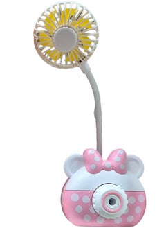 Toy Box Pencil Sharpeners - Foldable Desktop Pencil Sharpener with Colorful Gradual Light Fan  - Image 3