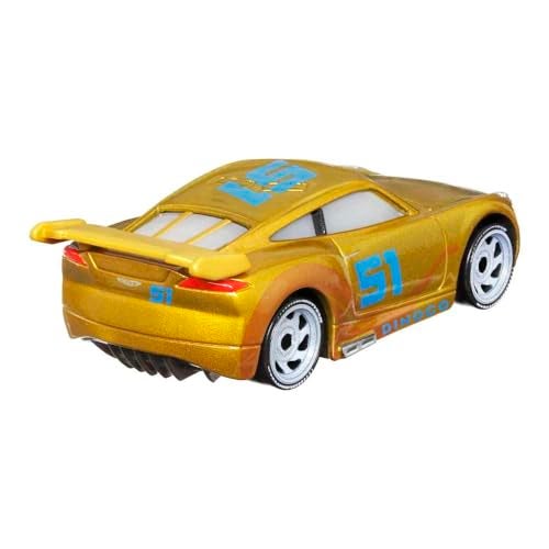 Disney Pixar Disney Cars On The Road Diecast Metallic Dinoco Racing Center Cruz Ramirez - Image 4